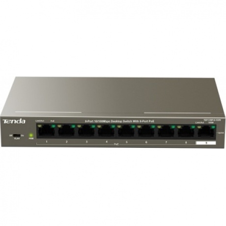 Коммутатор Tenda TEF1109P-8-102W - фото 1