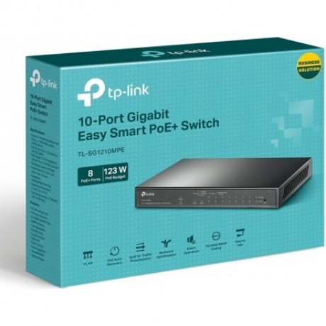 Коммутатор TP-Link TL-SG1210MPE - фото 4