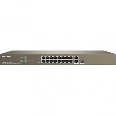 Коммутатор Tenda 16FE+ 2GE POE SFP F1218P-16-250W