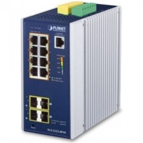 Коммутатор Planet IP30 IGS-5225-8P4S - фото 1