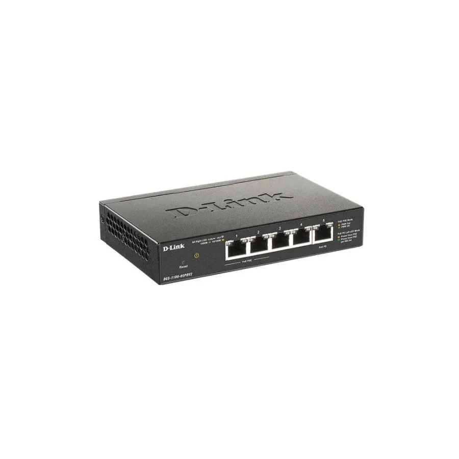 Коммутатор D-Link DGS-1100-05PDV2/A1A