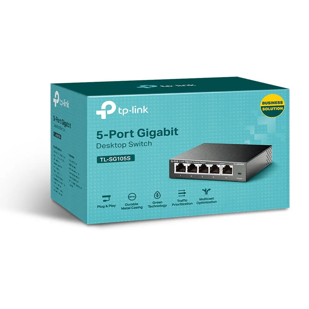 Коммутатор TP-Link TL-SG105S 5G - фото 4