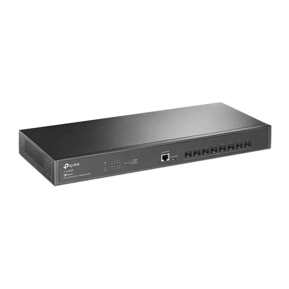 Коммутатор TP-Link TL-SX3008F 8SFP+ - фото 2