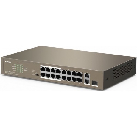 Коммутатор Tenda TEF1118P-16-150W - фото 3