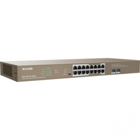 Коммутатор Tenda TEG1118P-16-250W - фото 4