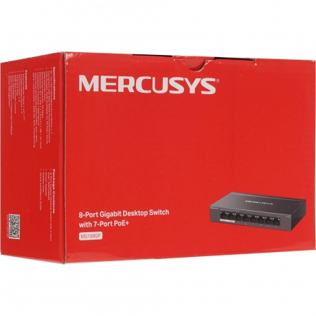 Коммутатор Mercusys MS108GP - фото 8