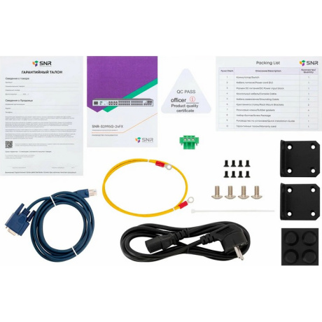 Коммутатор SNR SNR-S2995G-24FX - фото 3