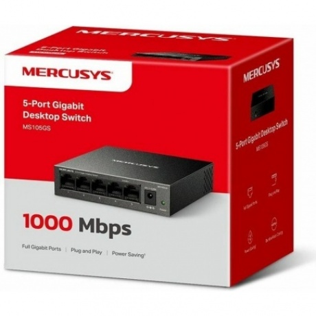 Коммутатор Mercusys (MS105GS) - фото 4
