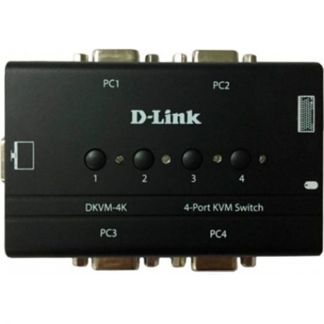 Коммутатор D-Link DKVM-4K (DKVM-4K/B3A) - фото 2