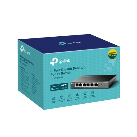 Коммутатор TP-Link (TL-SG1006PP) - фото 4
