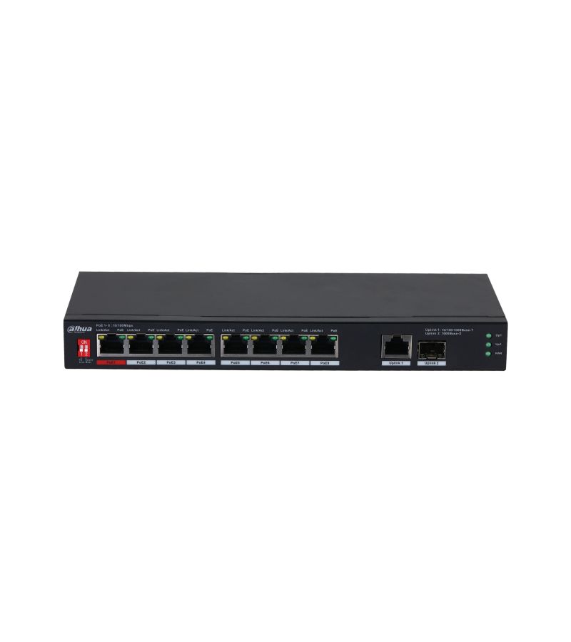 Коммутатор Dahua (DH-PFS3110-8ET1GT1GF-96) - фото 3