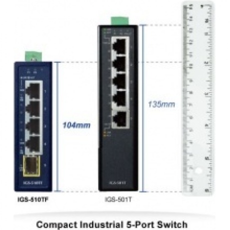Коммутатор Planet IGS-510TF IP30 - фото 5