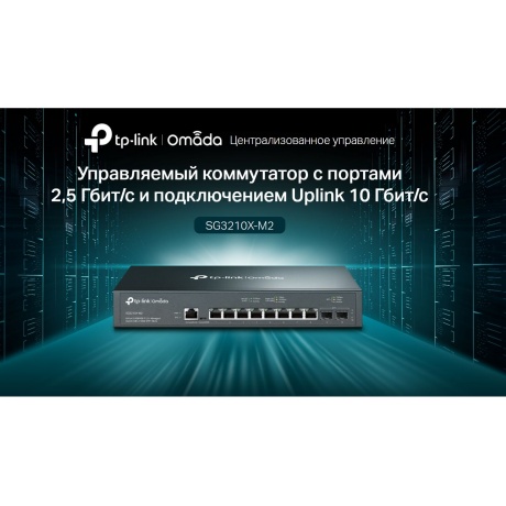 Коммутатор TP-Link Omada (SG3210X-M2) - фото 2