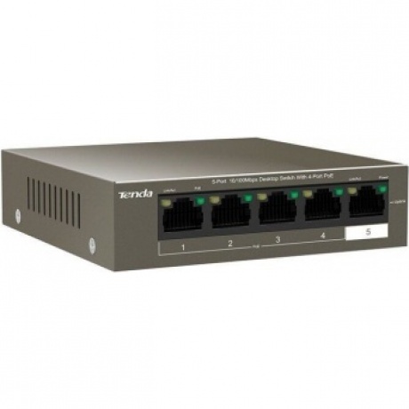 Коммутатор Tenda TEF1105P-4-63W - фото 2