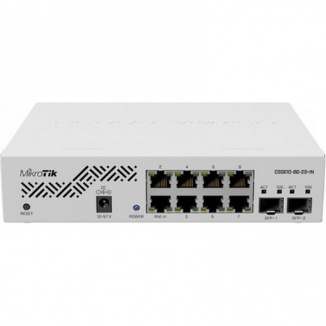 Коммутатор MikroTik CSS610-8G-2S+IN Cloud Smart - фото 1