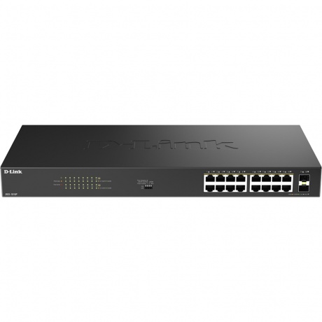 Коммутатор D-Link DGS-1018P/B1A - фото 1