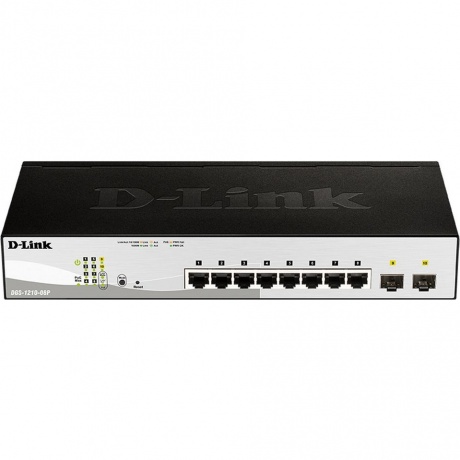 Коммутатор D-Link DGS-1210-08P/G3A - фото 1