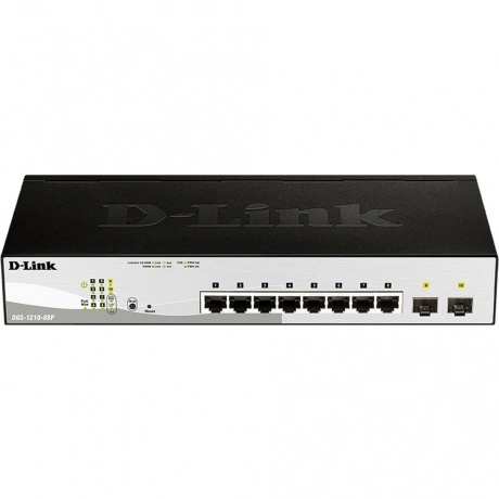 Коммутатор D-Link DGS-1210-08P/G3A