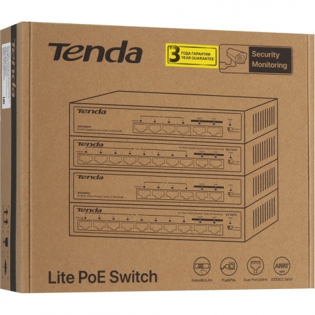 Коммутатор TENDA S110PC - фото 3