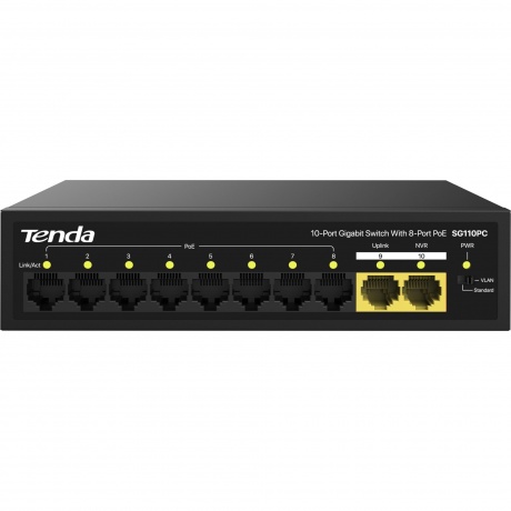 Коммутатор TENDA SG110PC - фото 8