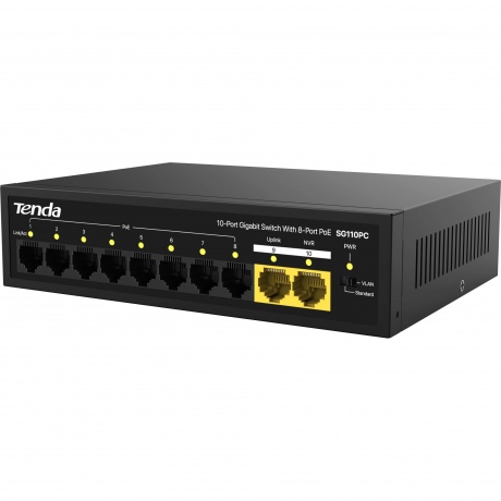 Коммутатор TENDA SG110PC - фото 9