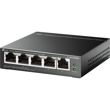 Коммутатор TP-Link TL-SG105MPE - фото 1