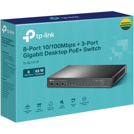 Коммутатор TP-Link TL-SL1311P - фото 4