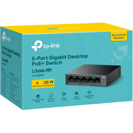 Коммутатор TP-Link LS105GP - фото 7