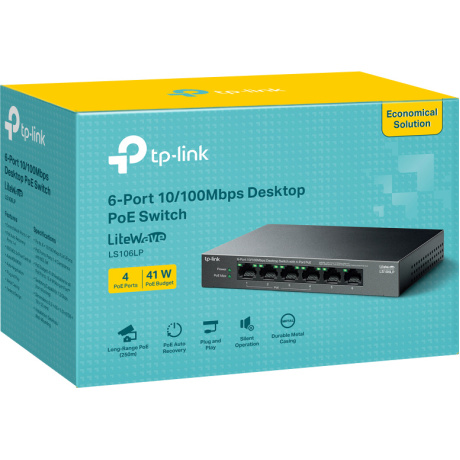 Коммутатор TP-Link LS106LP - фото 7