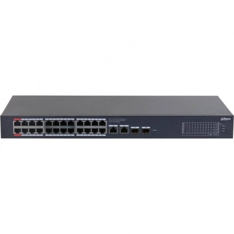 Коммутатор Dahua DH-CS4228-24GT-240 (L2) 26x1Гбит/с 2xКомбо(1000...