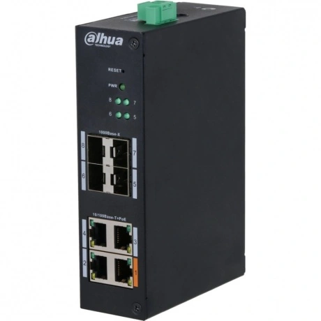 Коммутатор Dahua DH-HS4408-4ET-60 управляемый