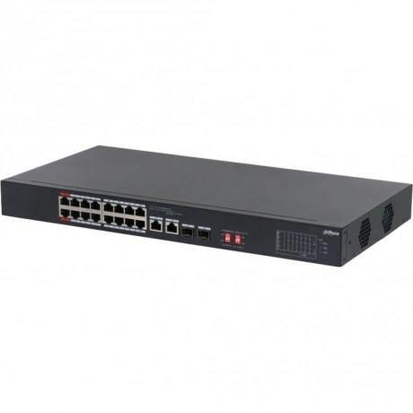 Коммутатор Dahua DH-S3218-16ET-190 16x100Мбит/с 2x1Гбит/с неупра...