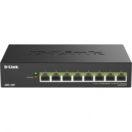 Коммутатор D-Link DMS-108P/A1A