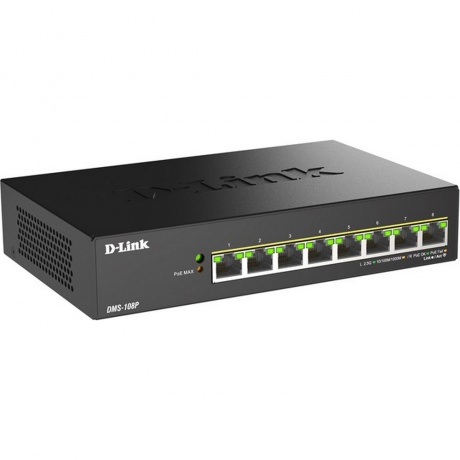 Коммутатор D-Link DMS-108P/A1A - фото 2