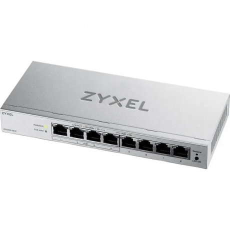 Коммутатор Zyxel GS1200-8HPv3 (GS1200-8HPV3-EU0101F) - фото 2