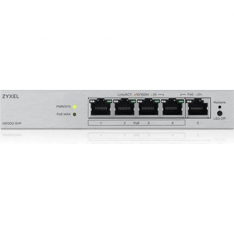 Коммутатор Zyxel GS1200-8v3 (GS1200-8V3-EU0101F) - фото 5