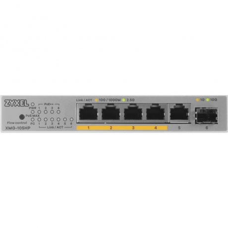 Коммутатор ZyXEL XMG-105HP-EU0101F - фото 4