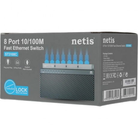 Коммутатор Netis ST3108C - фото 2