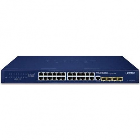 Коммутатор PLANET GS-4210-24T4S - фото 1