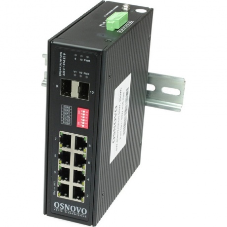 Коммутатор OSNOVO SW-80802/I(Port 90W 300W) - фото 1