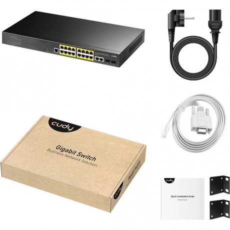Коммутатор Cudy GS2018PS2-200W - фото 4