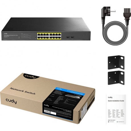 Коммутатор Cudy GS1016EPS2 - фото 2