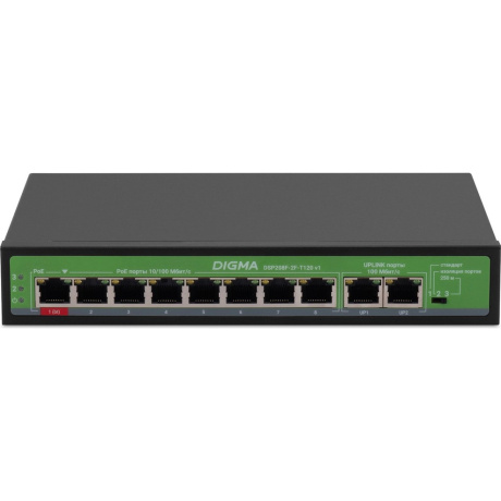 Коммутатор Digma DSP208F-2F-T120 - фото 2