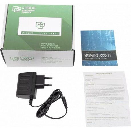 Коммутатор SNR SNR-S1000-8T - фото 3
