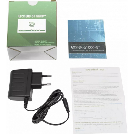 Коммутатор SNR SNR-S1000-5T - фото 3