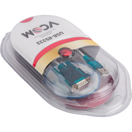 Кабель VCOM USB-AM - COM 1.2м (VUS7050) - фото 5
