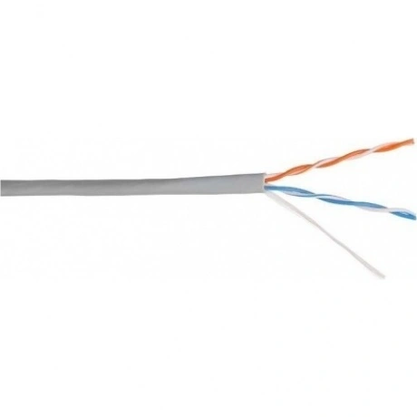 Кабель LANMASTER TWT UTP, 2 пары, Кат.5e, PVC, 305 метров, серый...