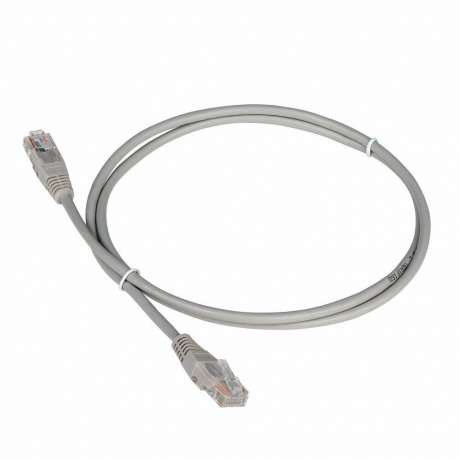 Патч-корд LANMASTER TWT UTP кат.5Е1.5 м black (TWT-45-45-1.5-GY)