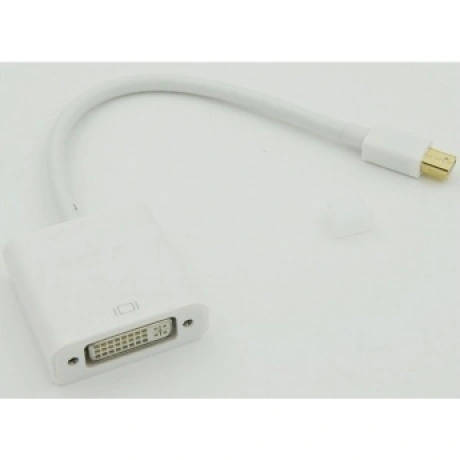 Переходник miniDisplayPort (m) DVI (f) белый