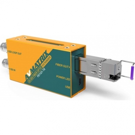 Волоконно-оптический удлинитель AVMATRIX FE1121 3G-SDI 20км - фото 3
